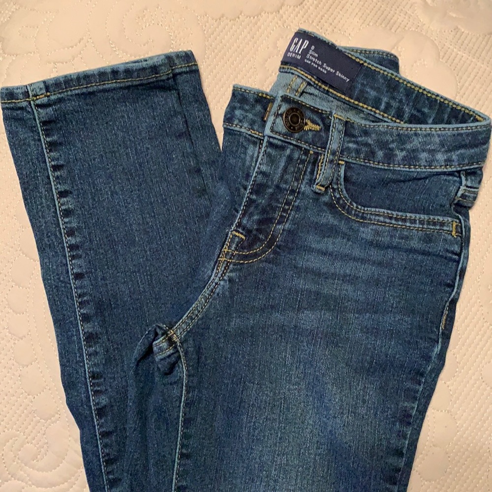 Gap denim slim stretch super skinny jeans